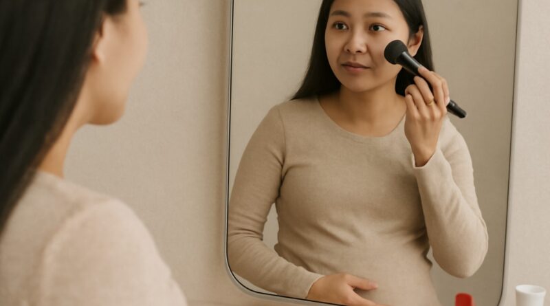 임신 중 안전한 스킨케어 제품 리뷰