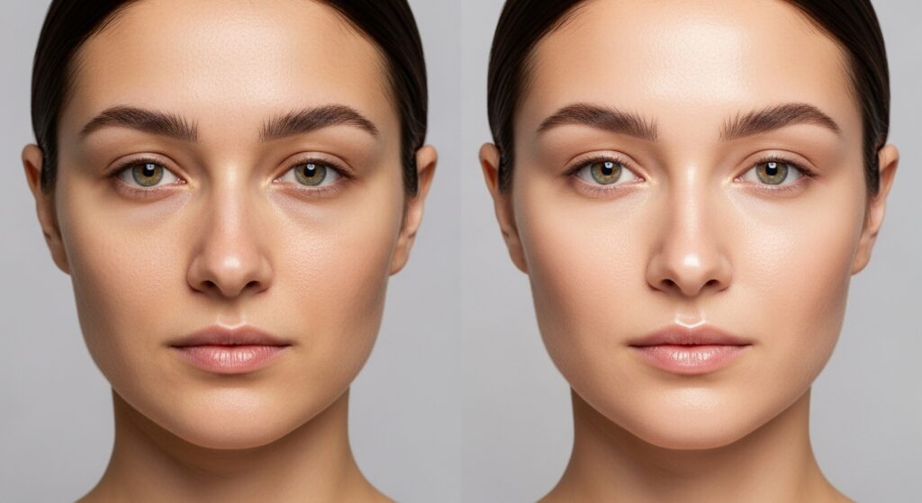 밤에 스킨케어 제품을 올바르게 사용하는 방법